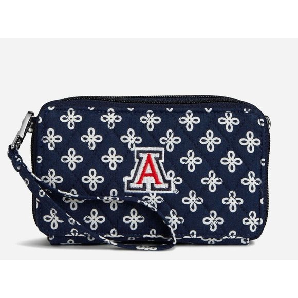 NWT Vera Bradley Collegiate RFID All in One Crossbody Bag - Arizona - Picture 1 of 6